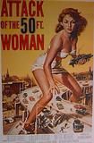 Attack of the 50 Foot Woman (Reprint) Movie Poster