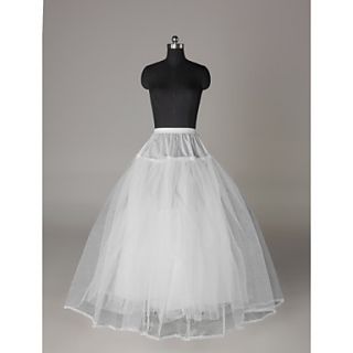 Nylon Full Gown Ball Gown 3 Tier Floor length Slip Style/ Wedding Petticoats