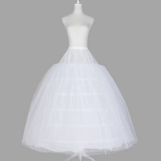 Nylon Ball Gown 3 Tier Floor length Slip Style/ Wedding Petticoats