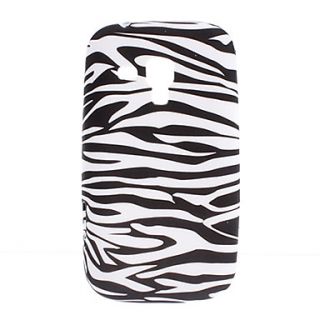 Zebra Stripe Pattern TPU Soft Case for Samsung Galaxy Trend Duos S7562