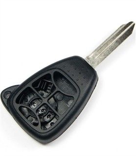 6 button Chrysler Dodge Jeep replacement case/shell with blank key