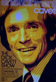 The Dick Cavett Show  Entertainmentt (Very Rare Promotional Poster)