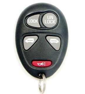 2003 Pontiac Montana Keyless Entry Remote w/2 Power Side Doors