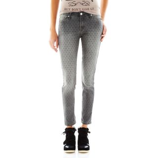 Mng By Mango Star Print Jeans, Grey, Womens