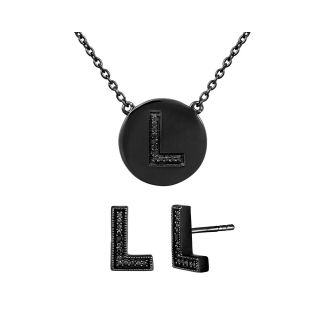 ONLINE ONLY   Diamond Addiction Diamond Accent Initial L Set, Womens