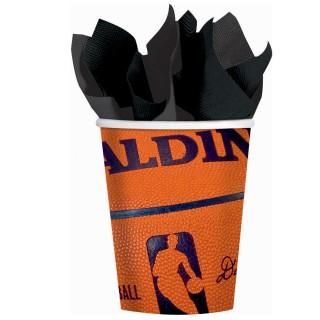 Spalding Basketball 9 oz. Paper Cups