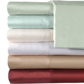American Heritage 500tc Set of 2 Egyptian Cotton Sateen Pillowcases, Taupe