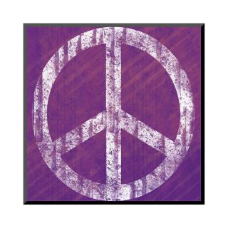 ART Purple Peace Print Wall Art