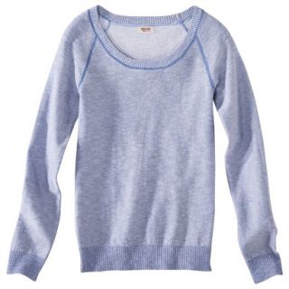 Mossimo Supply Co. Juniors Scoop Neck Sweater   True Navy XL(15 17)