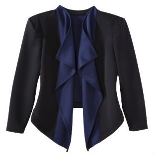 labworks Womens Plus Size Colorblock Jacket   Blue 4