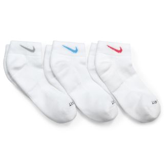 Nike Dri FIT 3 pk. Low Cut Socks, Gray, Womens