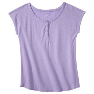 Gilligan & OMalley Womens Fluid Knit Must Have Tee   Lavender XL