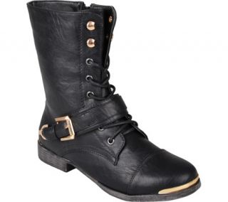 Womens Journee Collection Kellie 1   Black Boots