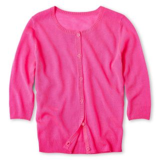 Total Girl Solid Cardigan   Girls 6 16 and Plus, Pink, Girls