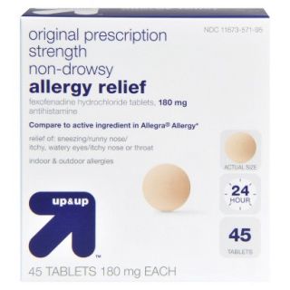 up&up Non Drowsy Allergy Relief Tablets 180 mg   45 Count