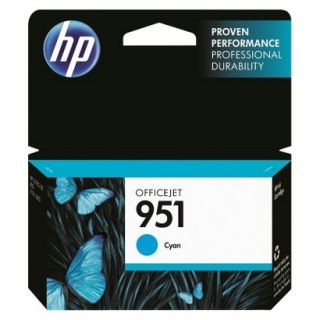 HP 951 Officejet Printer Ink Cartridge   Cyan