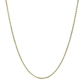 Chain Necklace Gold Plate Solid Rope   Gold (16)
