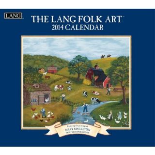 Lang Lang Folk Art 2014 Wall Calendar