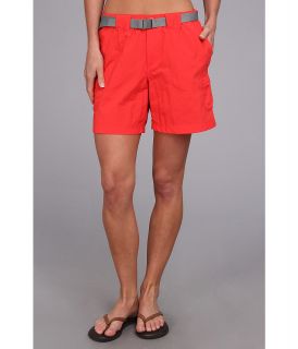 Columbia Sandy River Cargo Short Womens Shorts (Red)