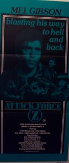 Attack Force Z (Australian Daybill) Movie Poster