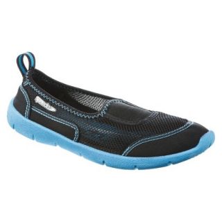 Speedo Junior Girls AquaSkimmer Water Shoes Black & Teal   Medium