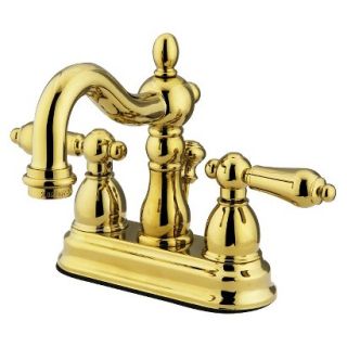 Heritage Polished Brass Bathroom Faucet