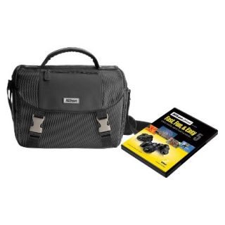 Nikon Black Digital SLR Camera Bag with Instructional DVD 9793