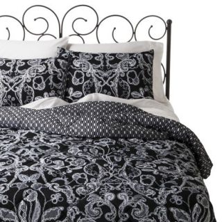Xhilaration Lace Reversible Comforter Set   Twin /XL