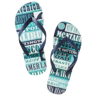 Mens Limited Edition Mossimo Supply Co. Flip Flop Sandal  Navy 9