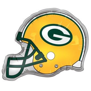 Green Bay Packers Helmet Jumbo Foil Balloon