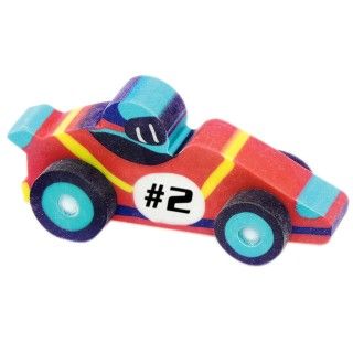 3D Race Car Erasers Assorted