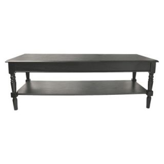 Coffee Table French Country Coffee Table   Black