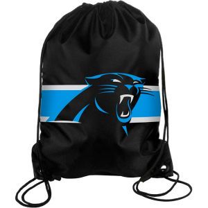 Carolina Panthers Forever Collectibles NFL Team Stripe Drawstring Backpack
