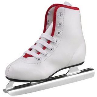 Girls American Little Rocket Double Runner Ice Skates   White (11)