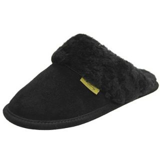 Womens Brumby Shearling Scuff Slippers   Black 8.0