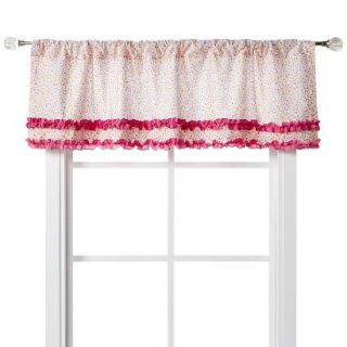 Circo Happily Ever After Window Valance   Pink (54x15)