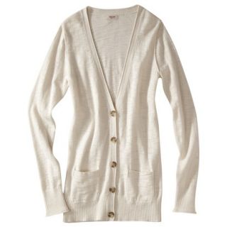 Mossimo Supply Co. Juniors Boyfriend Cardigan   Cream M(7 9)