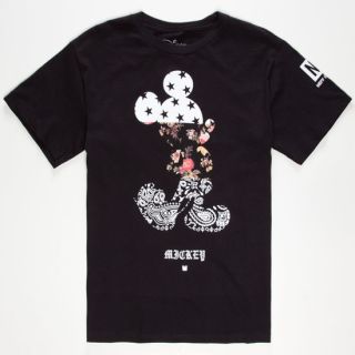 Disney Collection Mickey Swag Boys T Shirt Black In Sizes X Large, Large,