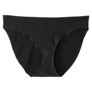 Gilligan & OMalley Womens Micro Seamless Bikini   Black Bond XS