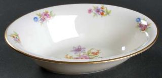 Pickard Marilyn 9 Oval Vegetable Bowl, Fine China Dinnerware   Rim Shape,Gold T