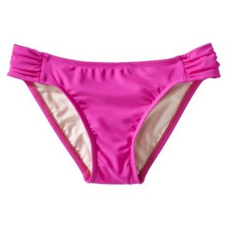 Juniors Hipster Swim Bottom  Magenta XS