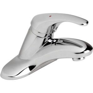 Symmons S 20 0 BH FR Chrome Symmetrix 4 in. Centerset 1 Handle Low Arc Bathroom