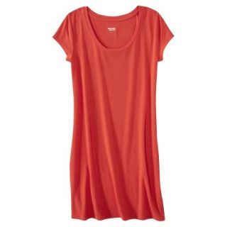 Mossimo Supply Co. Juniors T Shirt Dress   Coral XL