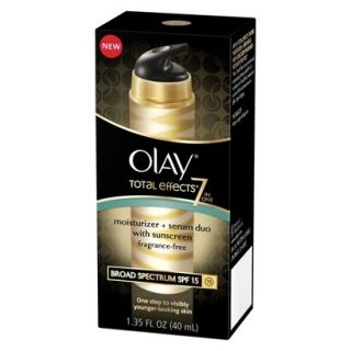 Olay Total Effects 7 in One Moisturizer + Serum Duo with Broad Spectrum SPF 15