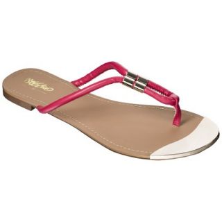 Womens Mossimo Ava Flip Flops   Coral L