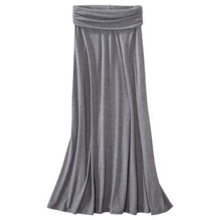 Merona Womens Convertible Knit Maxi Skirt   Heather Gray   L