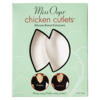 Miss Oops Womens Chicken Cutlets   Clear One Pair