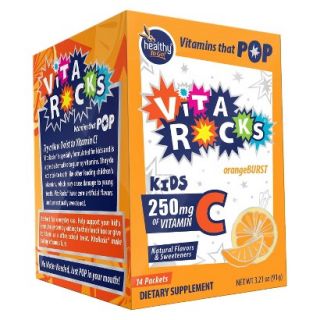 VitaRocks Orange Vitiman C for Kids   14 Packets