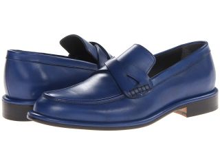 Viktor & Rolf CrissCross Loafer Mens Slip on Dress Shoes (Blue)