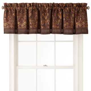 Home Expressions Corinthian Valance, Brown